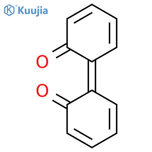 2,4-Cyclohexadien-1-one, 6-(6-oxo-2,4-cyclohexadien-1-ylidene)- structure