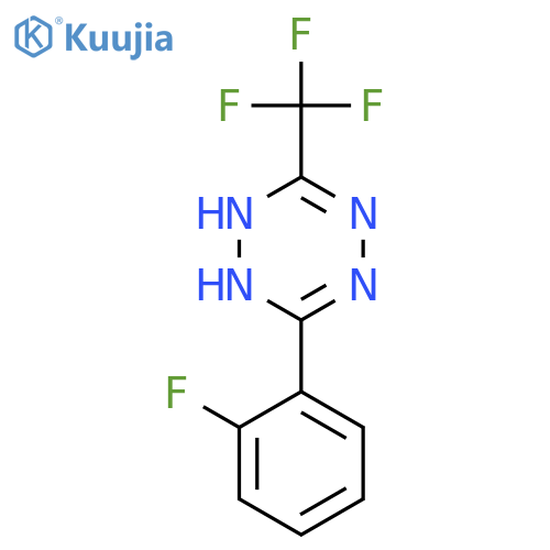 1,2,4,5-TETRAZINE, 3-(2-FLUOROPHENYL)-1,2-DIHYDRO-6-(TRIFLUOROMETHYL)- structure