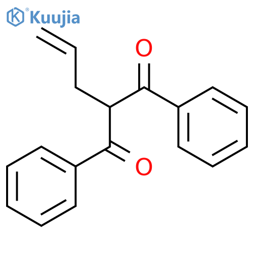 1,3-Propanedione, 1,3-diphenyl-2-(2-propenyl)- structure