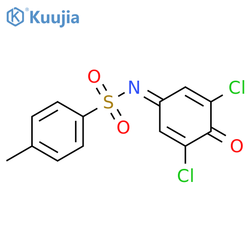 Benzenesulfonamide,N-(3,5-dichloro-4-oxo-2,5-cyclohexadien-1-ylidene)-4-methyl- structure