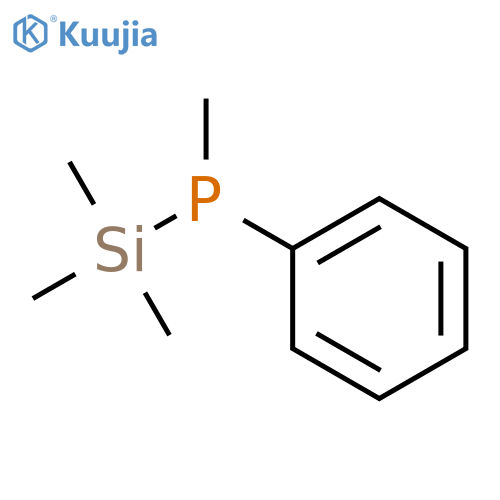 Phosphine, methylphenyl(trimethylsilyl)- structure