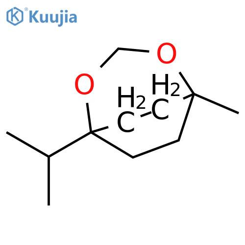 1-methyl-5-(propan-2-yl)-2,4-dioxabicyclo[3.2.2]nonane structure