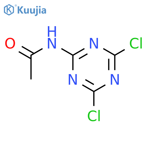 Acetamide, N-(4,6-dichloro-1,3,5-triazin-2-yl)- structure