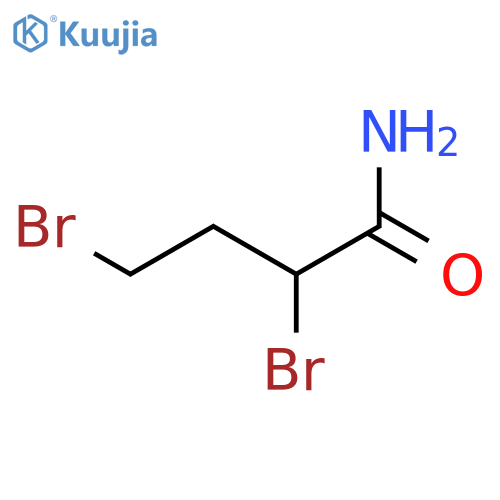 BUTANAMIDE, 2,4-DIBROMO- structure