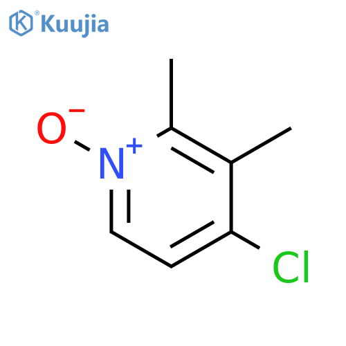 4-Chloro-2,3-dimethylpyridine N-Oxide structure