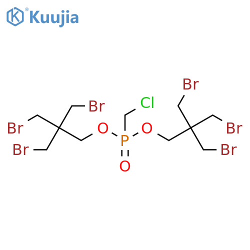 Phosphonic acid, (chloromethyl)-, bis[3-bromo-2,2-bis(bromomethyl)propyl] ester (9CI) structure