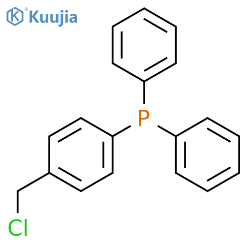 PHOSPHINE, [4-(CHLOROMETHYL)PHENYL]DIPHENYL- structure