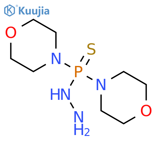 Phosphinothioic hydrazide, P,P-di-4-morpholinyl- structure
