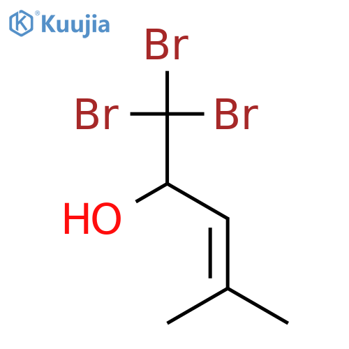 3-Penten-2-ol, 1,1,1-tribromo-4-methyl- structure
