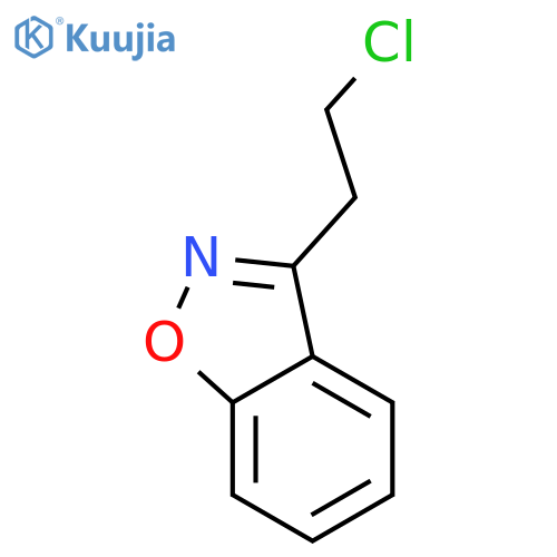 3-(2-Chloro-ethyl)-benzo[d]isoxazole structure