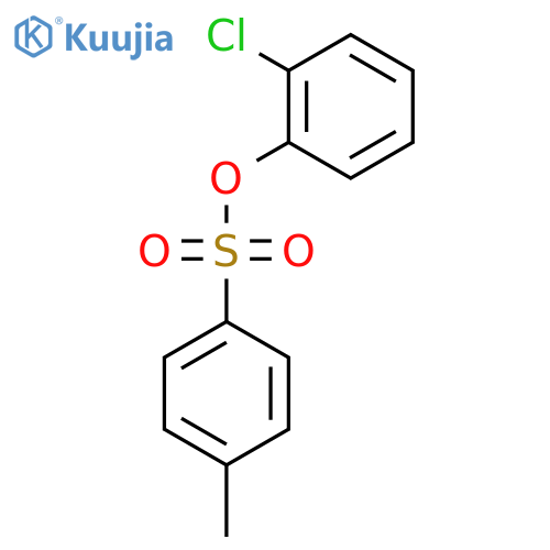 (2-chlorophenyl) 4-methylbenzenesulfonate structure