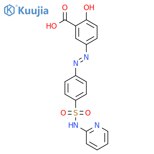 Sulfasalazine structure