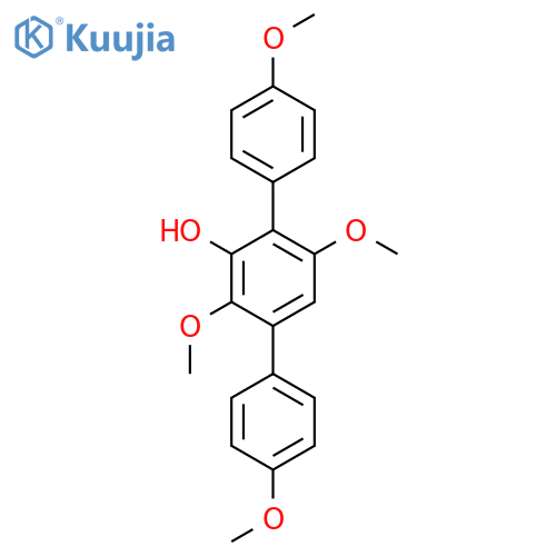 2,5-dimethoxy-3,6-di(p-methoxyphenyl)phenol structure