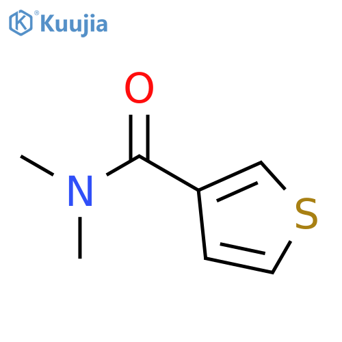 3-Thiophenecarboxamide, N,N-dimethyl- structure