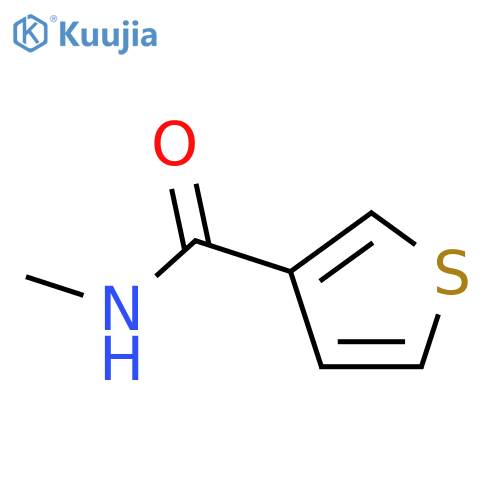 3-Thiophenecarboxamide,N-methyl-(9CI) structure