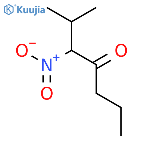 4-Heptanone, 2-methyl-3-nitro- structure