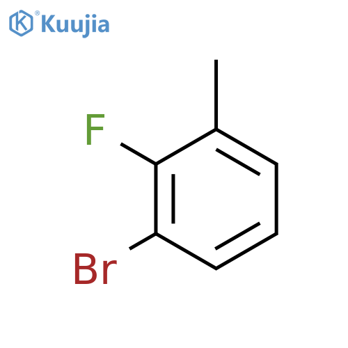 3-Bromo-2-fluorotoluene structure