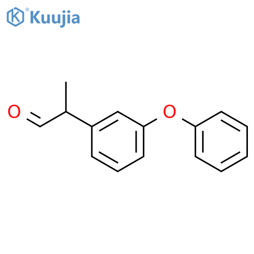 Ammethyl-3-phenoxybenzeneacetaldehyde structure