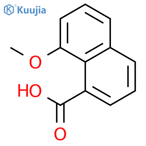 8-Methoxynaphthalene-1-carboxylic acid structure