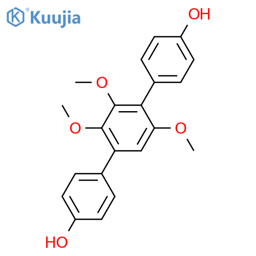 [1,1':4',1''-Terphenyl]-2',3',4,4'',5'-pentol; 2',3',5'-Tri-Me ether structure
