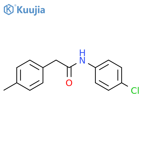 N-(4-Chloro-phenyl)-2-p-tolyl-acetamide structure