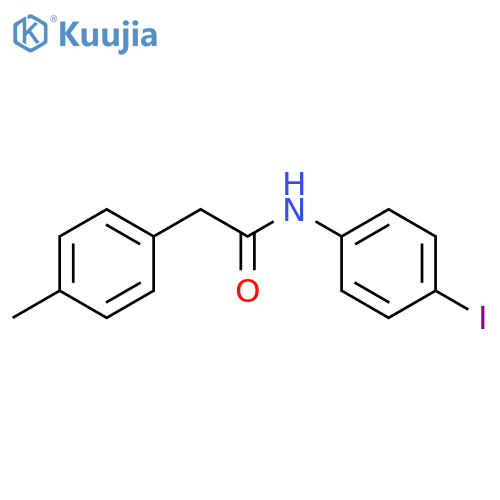 N-(4-Iodo-phenyl)-2-p-tolyl-acetamide structure