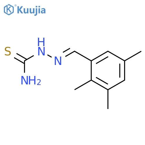 Hydrazinecarbothioamide, 2-[(2,3,5-trimethylphenyl)methylene]- structure