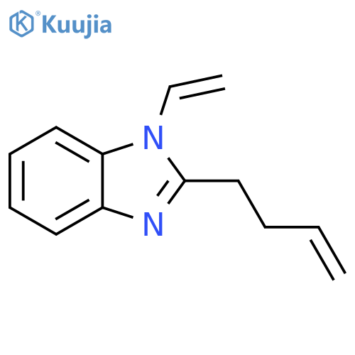 1H-Benzimidazole, 2-(3-butenyl)-1-ethenyl- structure