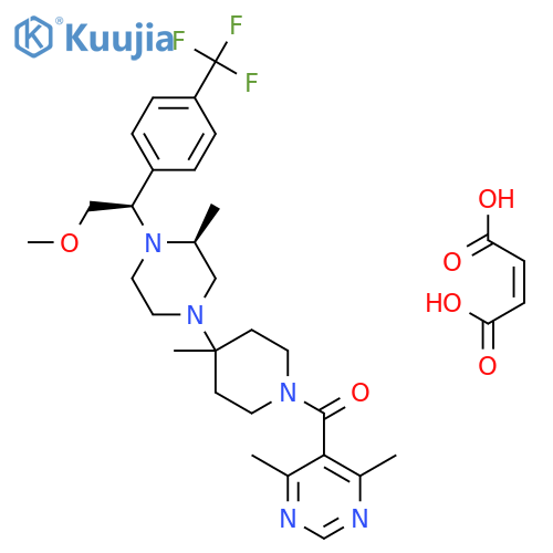 Vicriviroc maleate structure