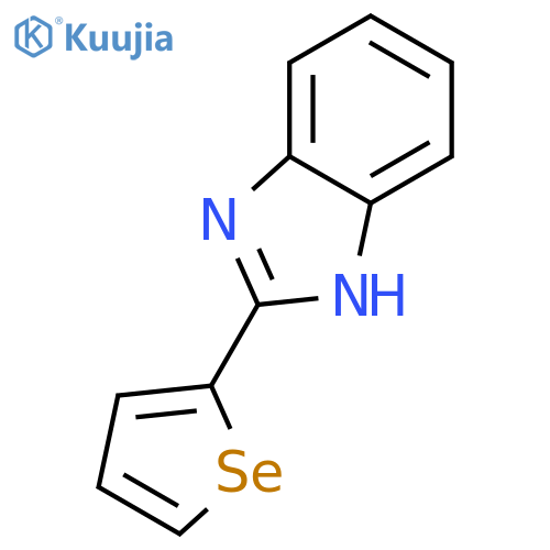 2-selenophen-2-yl-1h-benzimidazole structure