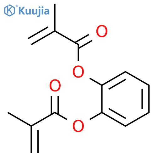 2-Propenoic acid, 2-methyl-, 1,1'-(1,2-phenylene) ester structure