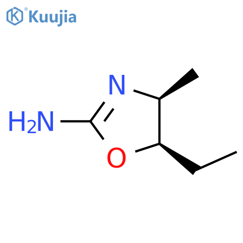 2-Oxazolamine,5-ethyl-4,5-dihydro-4-methyl-,(4S,5R)-(9CI) structure