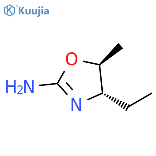 2-Oxazolamine,4-ethyl-4,5-dihydro-5-methyl-,(4S,5S)-(9CI) structure