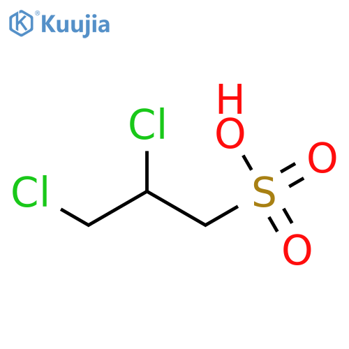 2,3-dichloropropane-1-sulfonic acid structure