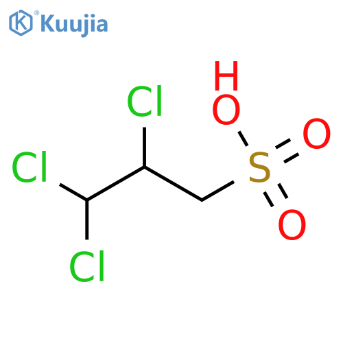 1-Propanesulfonic acid, 2,3,3-trichloro- structure