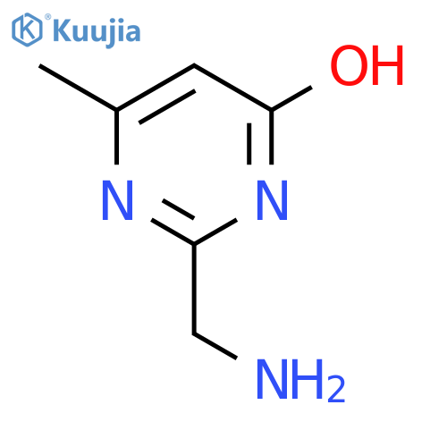 2-(Aminomethyl)-6-methyl-4-pyrimidinol Dihydrochloride Hydrate structure