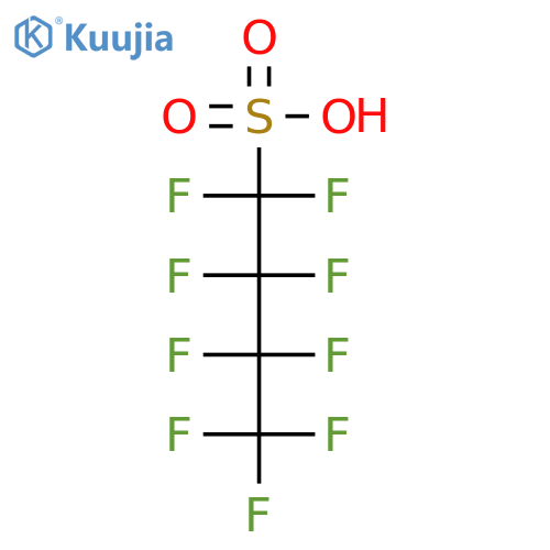nonafluorobutanesulphonic acid structure