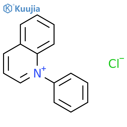 Quinolinium, 1-phenyl-,chloride (1:1) structure