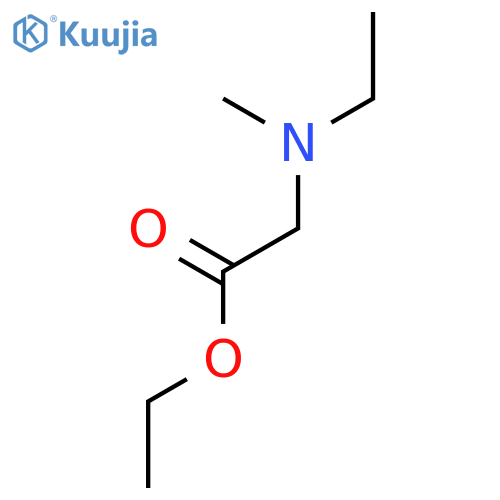 GLYCINE, N-ETHYL-N-METHYL-, ETHYL ESTER structure