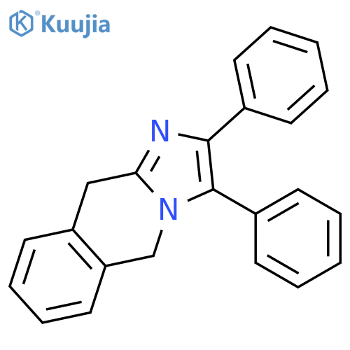 2,3-diphenyl-5,10-dihydroimidazo[1,2-b]isoquinoline structure
