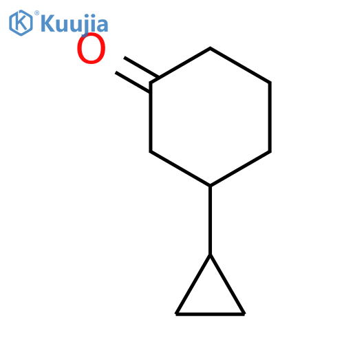 3-cyclopropylcyclohexan-1-one structure