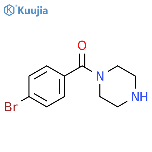 1-(4-bromobenzoyl)piperazine structure