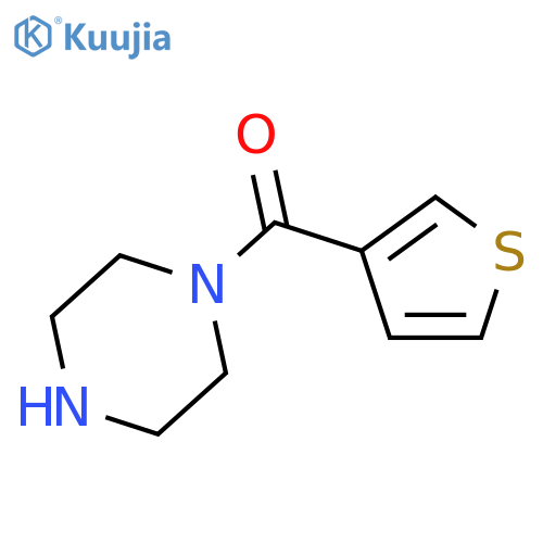 1-(thiophene-3-carbonyl)piperazine structure