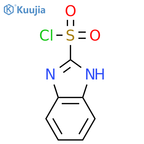 1H-Benzo[d]imidazole-2-sulfonyl chloride structure