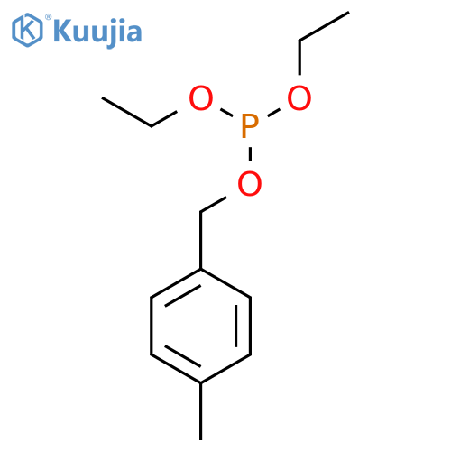 Diethyl-p-methylbenzylphosphit structure