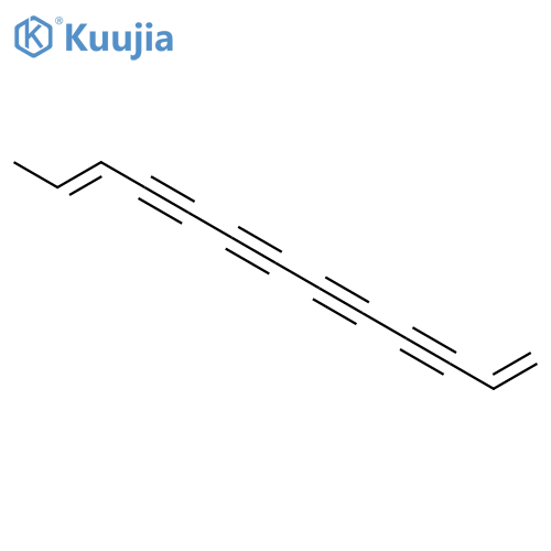 (Z)-1,11-Tridecadiene-3,5,7,9-tetrayne structure