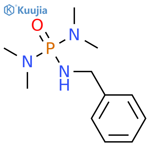 PHOSPHORIC TRIAMIDE, N,N,N',N'-TETRAMETHYL-N''-(PHENYLMETHYL)- structure
