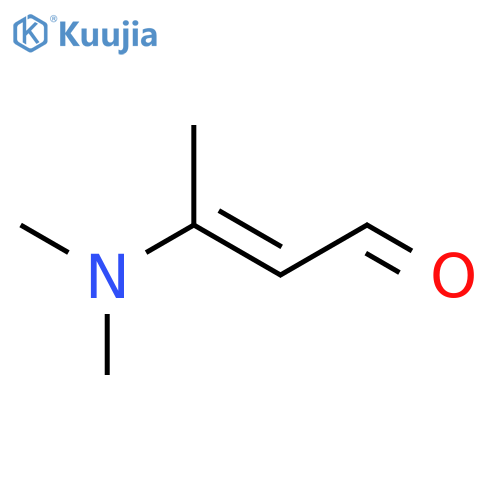 2-Butenal, 3-(dimethylamino)-, (E)- structure