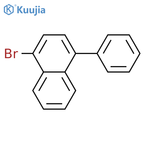 1-Bromo-4-phenylnaphthalene structure