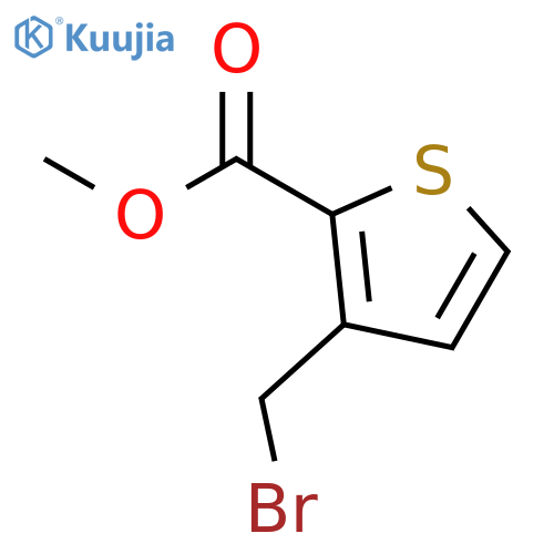 3-Bromomethyl-thiophene-2-carboxylic Acid Methyl Ester structure